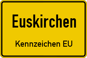 Ortsschild Euskirchen